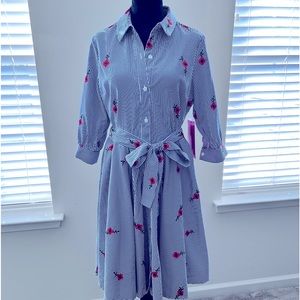 NWT - Betsy Johnson A-Line Dress w/ Belt